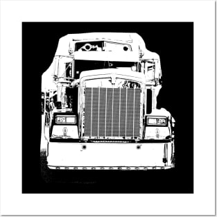 american truck Posters and Art